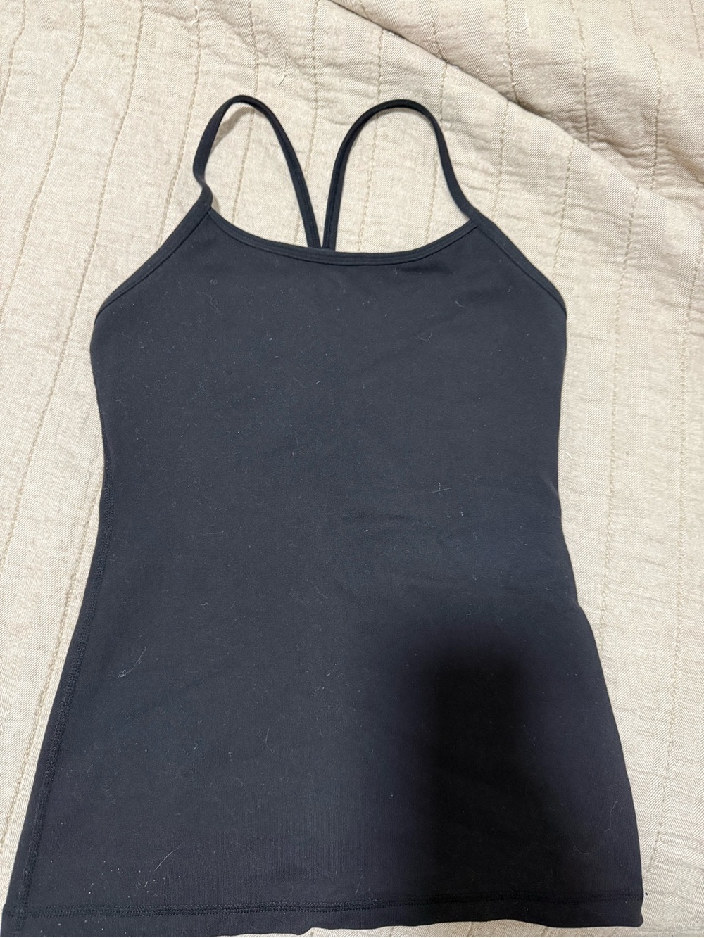 Lululemon Black Strappy Women's Tank Top